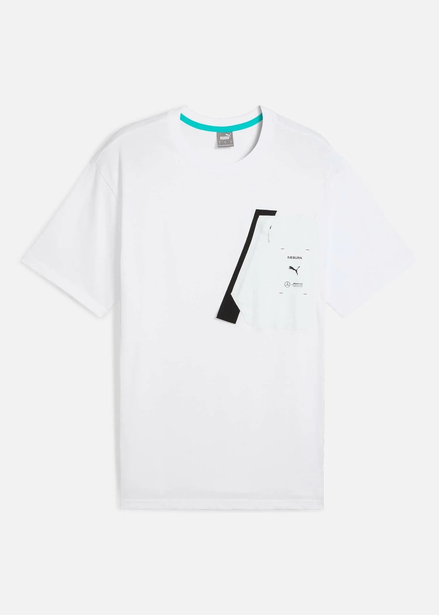 Mercedes-AMG F1 x PUMA x RBURN Pocket Logo Tee PUMA White