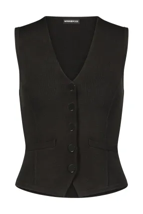 Minnie Rose Cotton Blend Vest