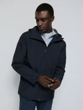 Navy Lightweight Hooded Jacket | Men | George at ASDA