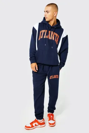 Oversized Atlanta Hooded Tracksuit