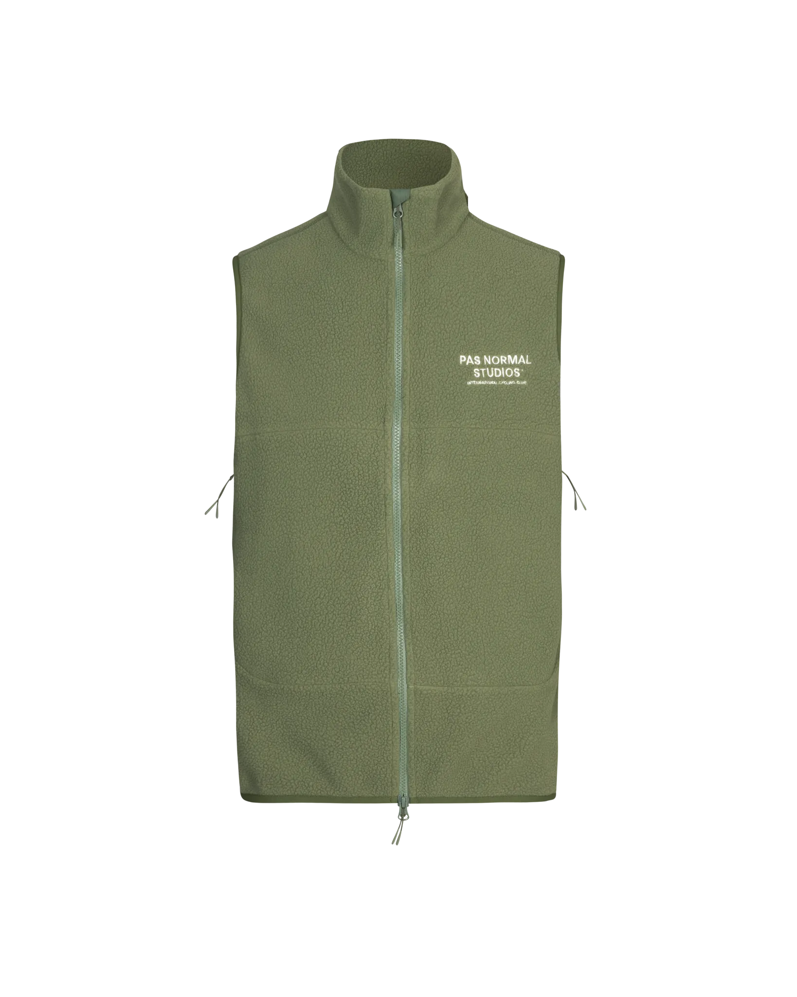 Pas Normal Studios - Off-Race Fleece Vest - Army Green