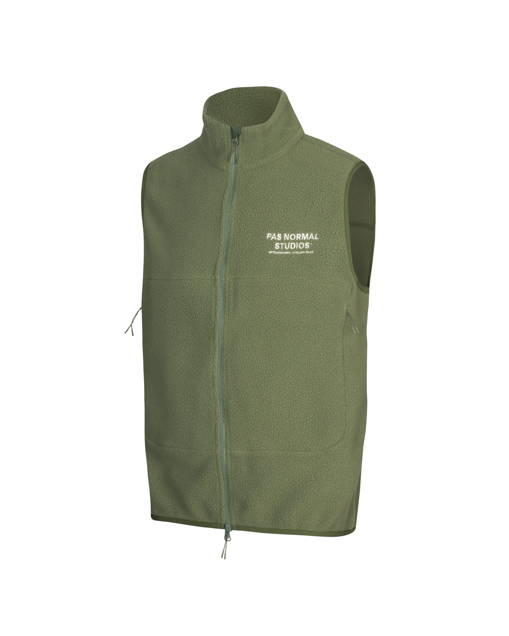 Pas Normal Studios - Off-Race Fleece Vest - Army Green