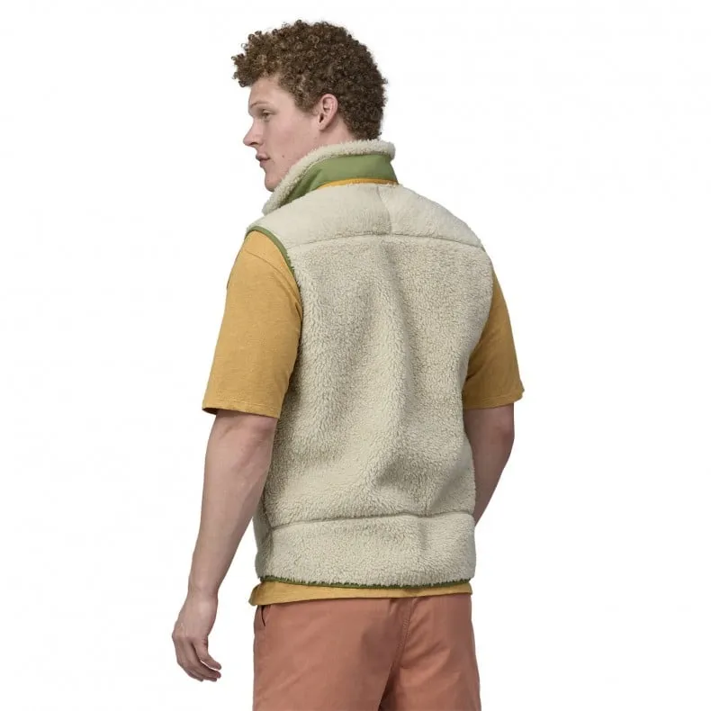 Patagonia Classic Retro-X Fleece Vest (Dark Natural w/Buckhorn Green)