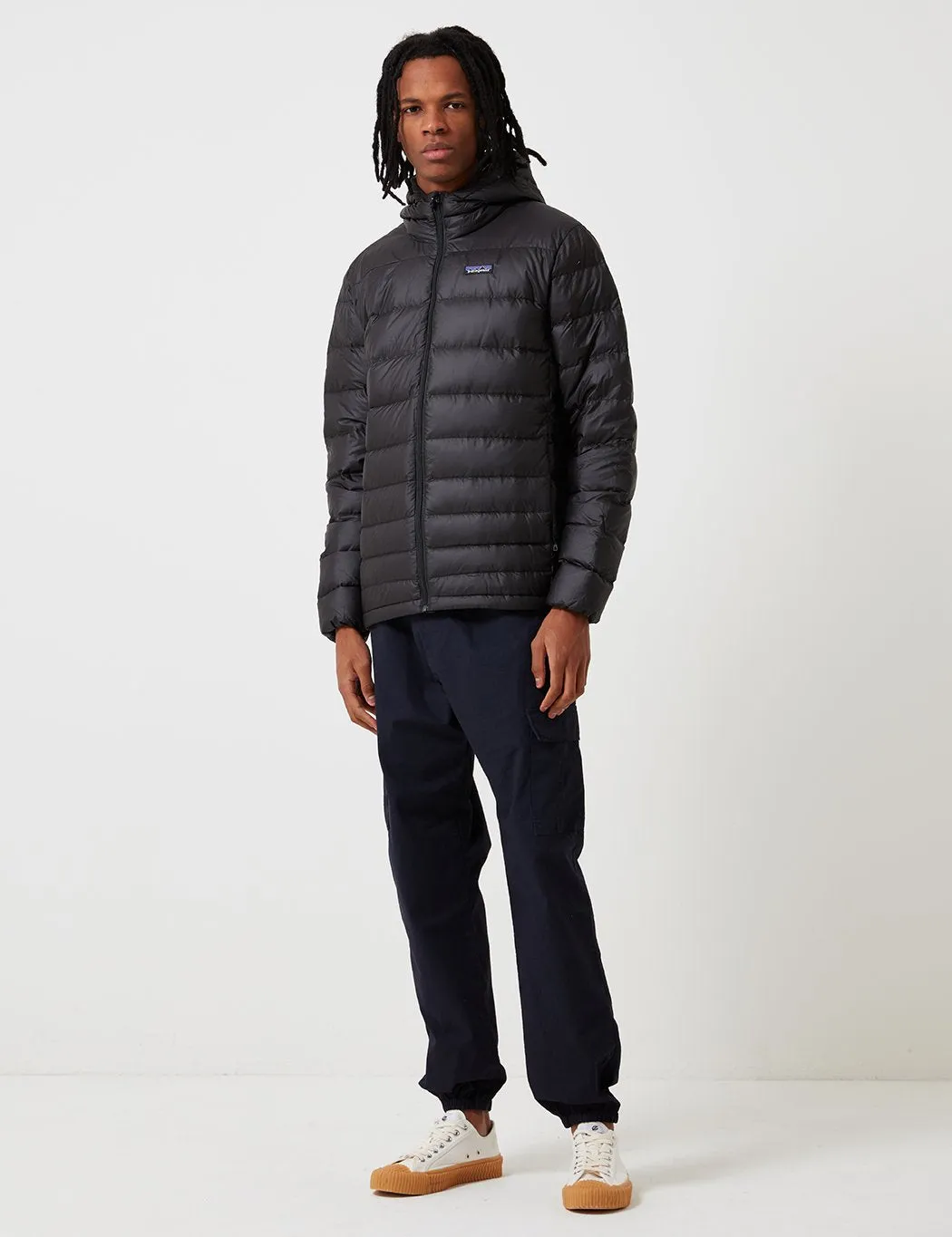 Patagonia Hi Loft Down Hooded Jacket - Black