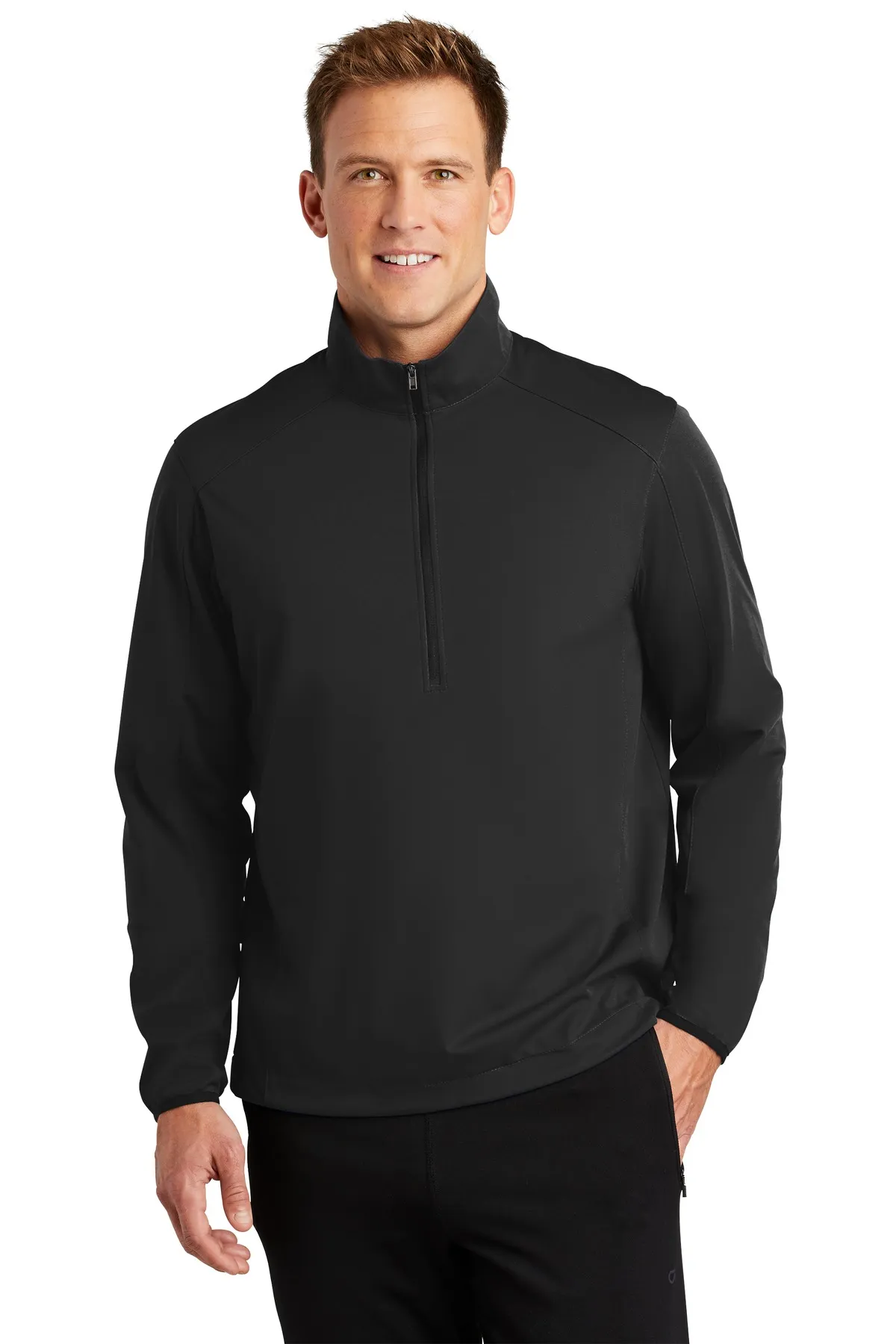 Port Authority J716    Active 1/2-Zip Soft Shell Jacket SKU: J716