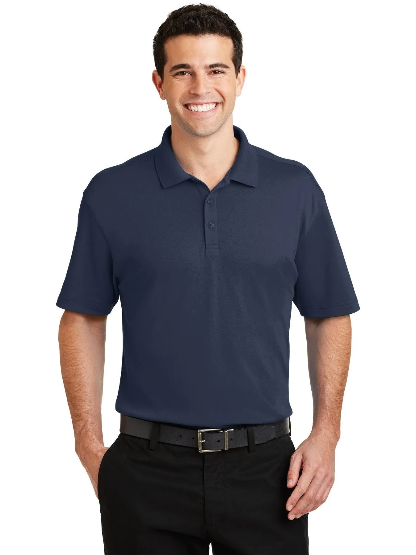 Port AuthoritySilk TouchInterlock Performance Polo