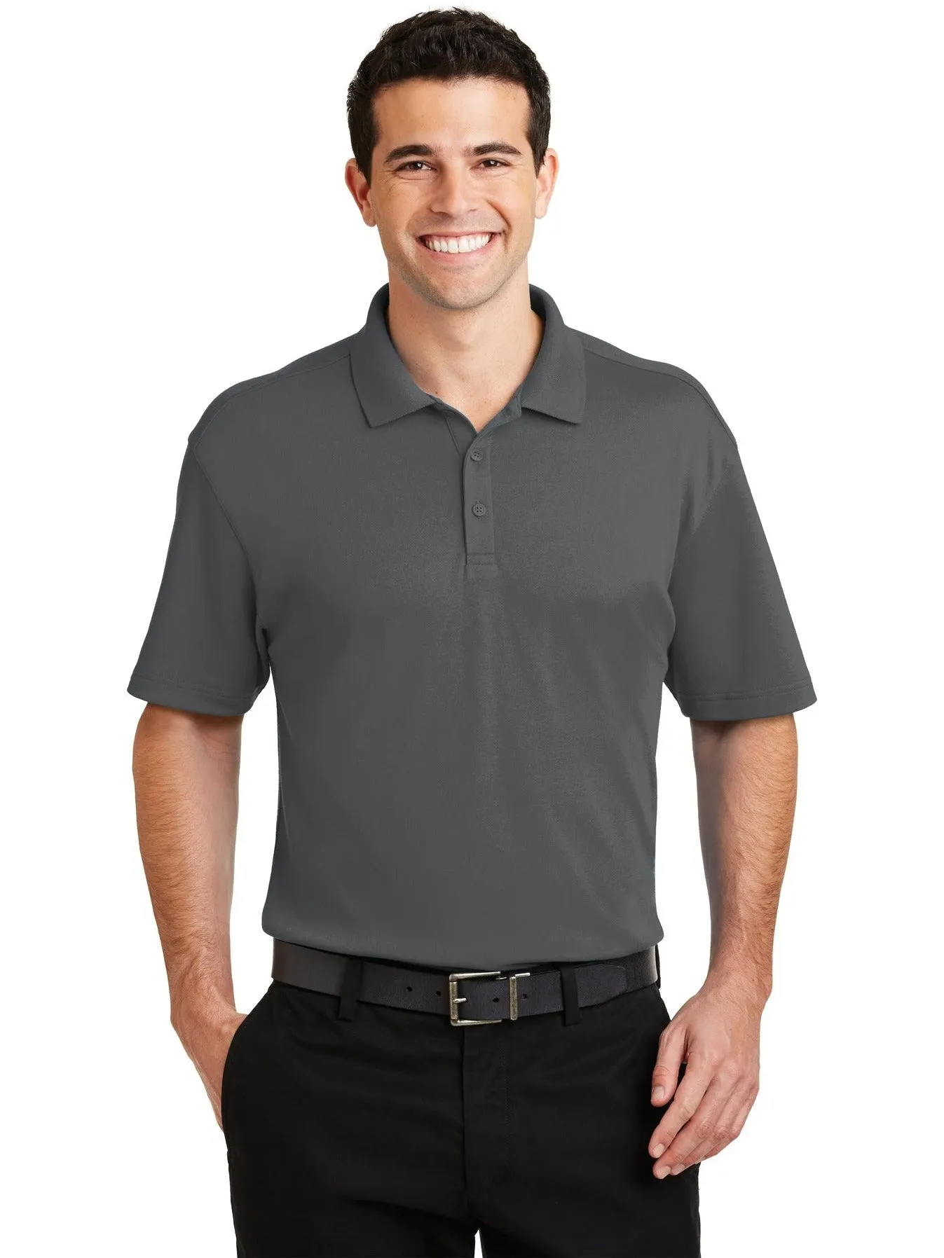 Port AuthoritySilk TouchInterlock Performance Polo