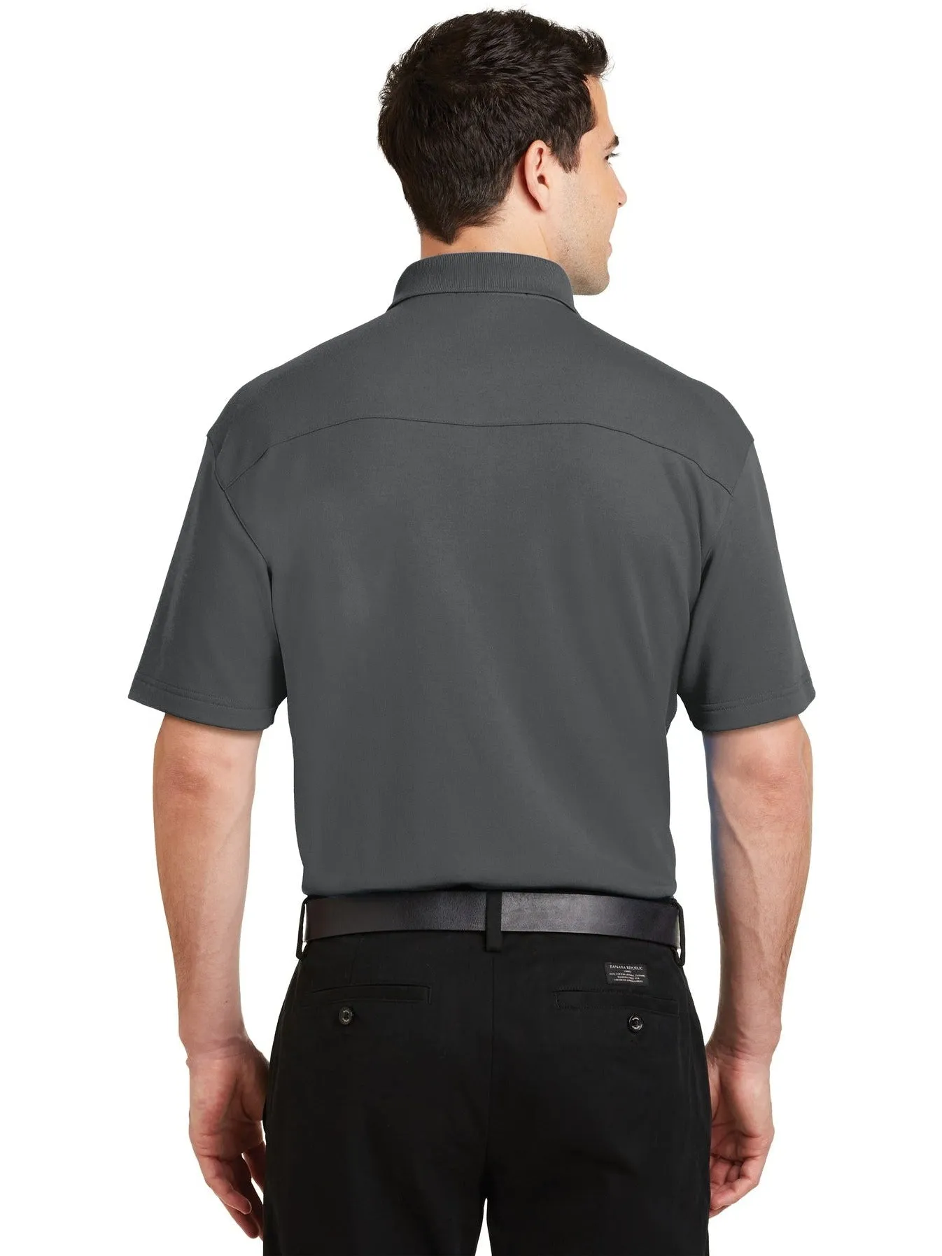 Port AuthoritySilk TouchInterlock Performance Polo