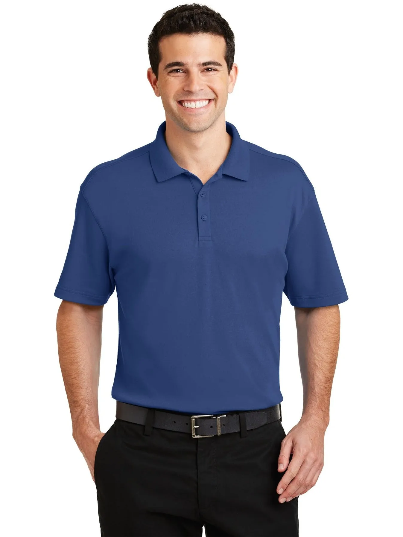 Port AuthoritySilk TouchInterlock Performance Polo