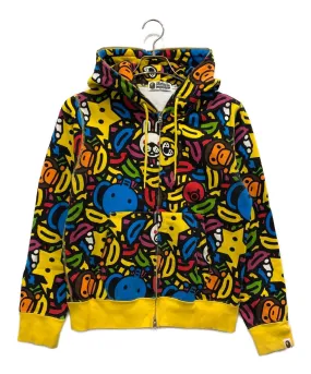 [Pre-owned] A BATHING APE Animal Safari Mylo Zip Hoodie 1860-115-031