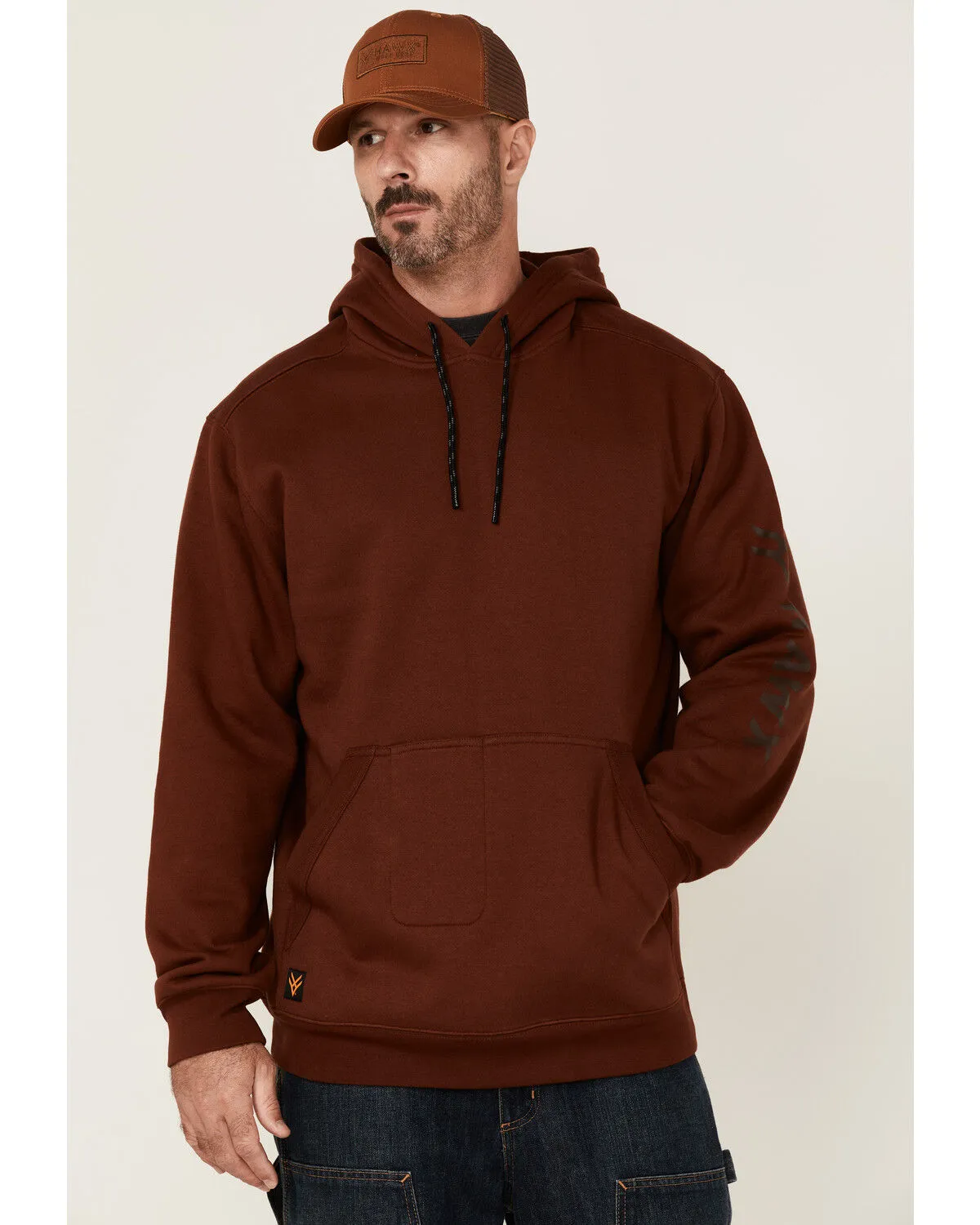 Product Name:  Hawx Men's Primo Logo Graphic Fleece Hooded Work Sweatshirt