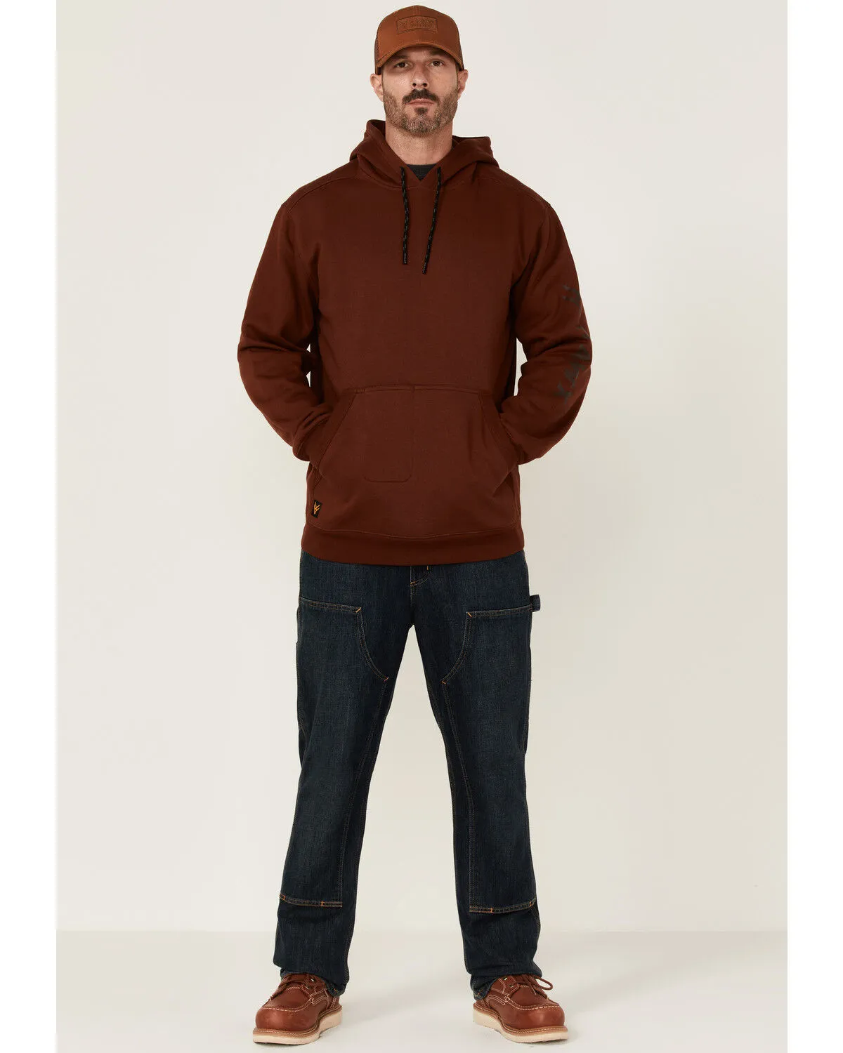 Product Name:  Hawx Men's Primo Logo Graphic Fleece Hooded Work Sweatshirt