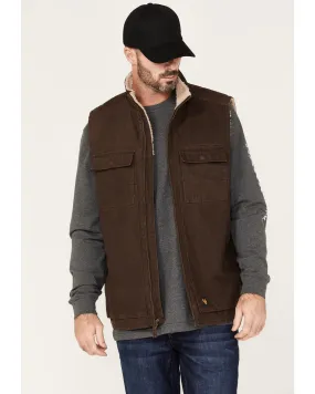 Product Name:  Hawx Men's Weathered Sherpa Lined Work Vest - Big & Tall