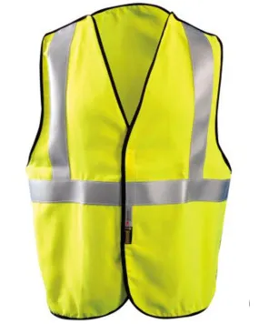 Product Name:  OccuNomix Men's FR Hi-Vis 5-Point Breakaway Zip-Front Hooded Work Vest