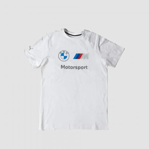 PUMA - Men - BMW ESS Logo Tee - White