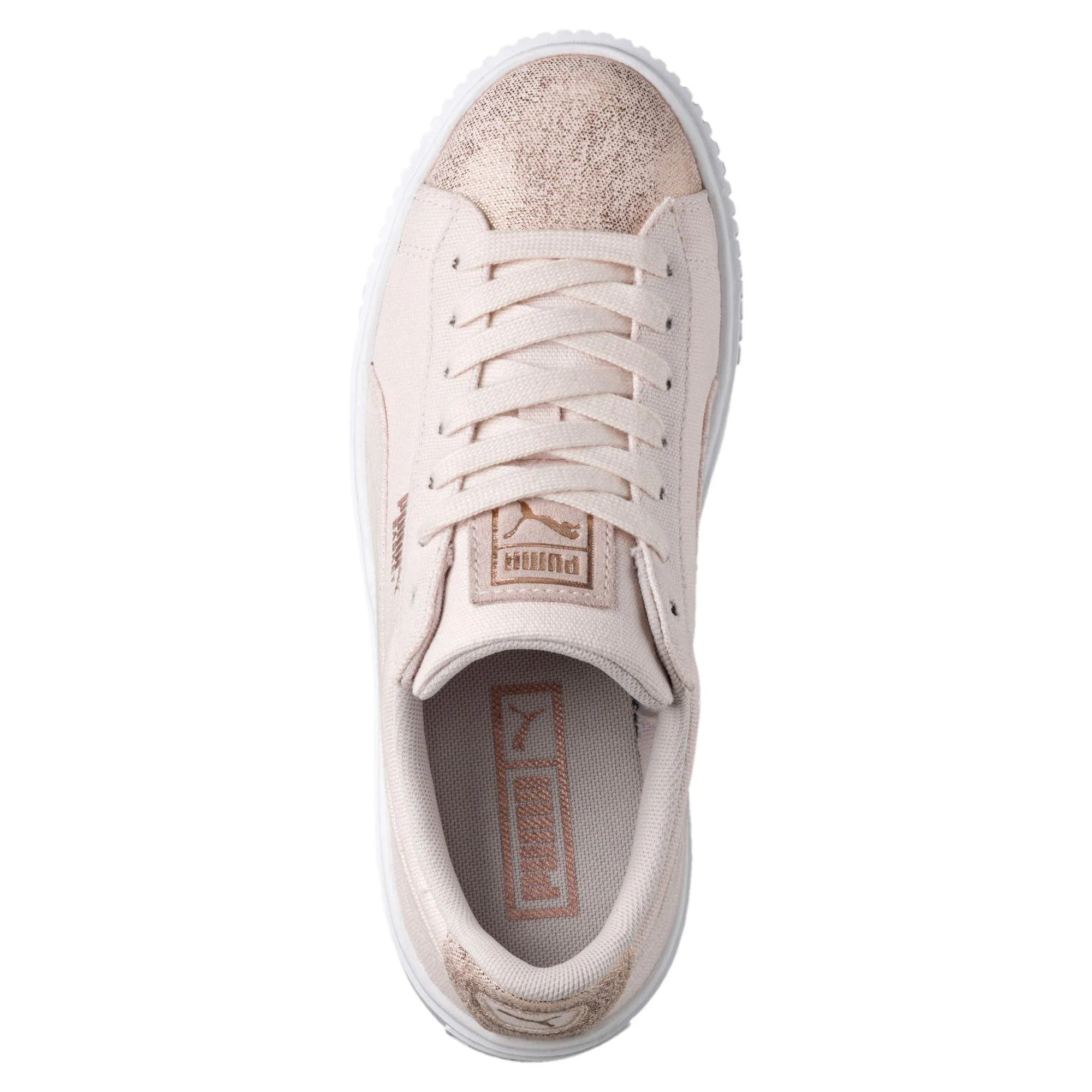 Puma Scarpe Basket Platform Canvas  donna 