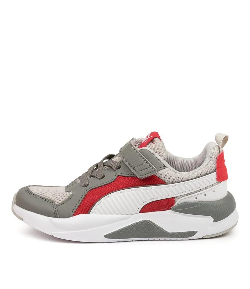 PUMA X-ray Tot Grey-white-red