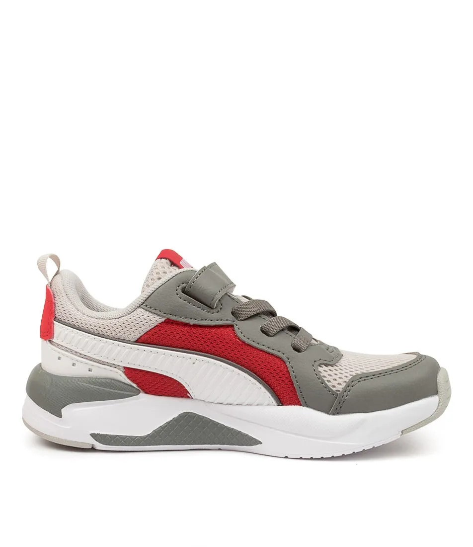 PUMA X-ray Tot Grey-white-red