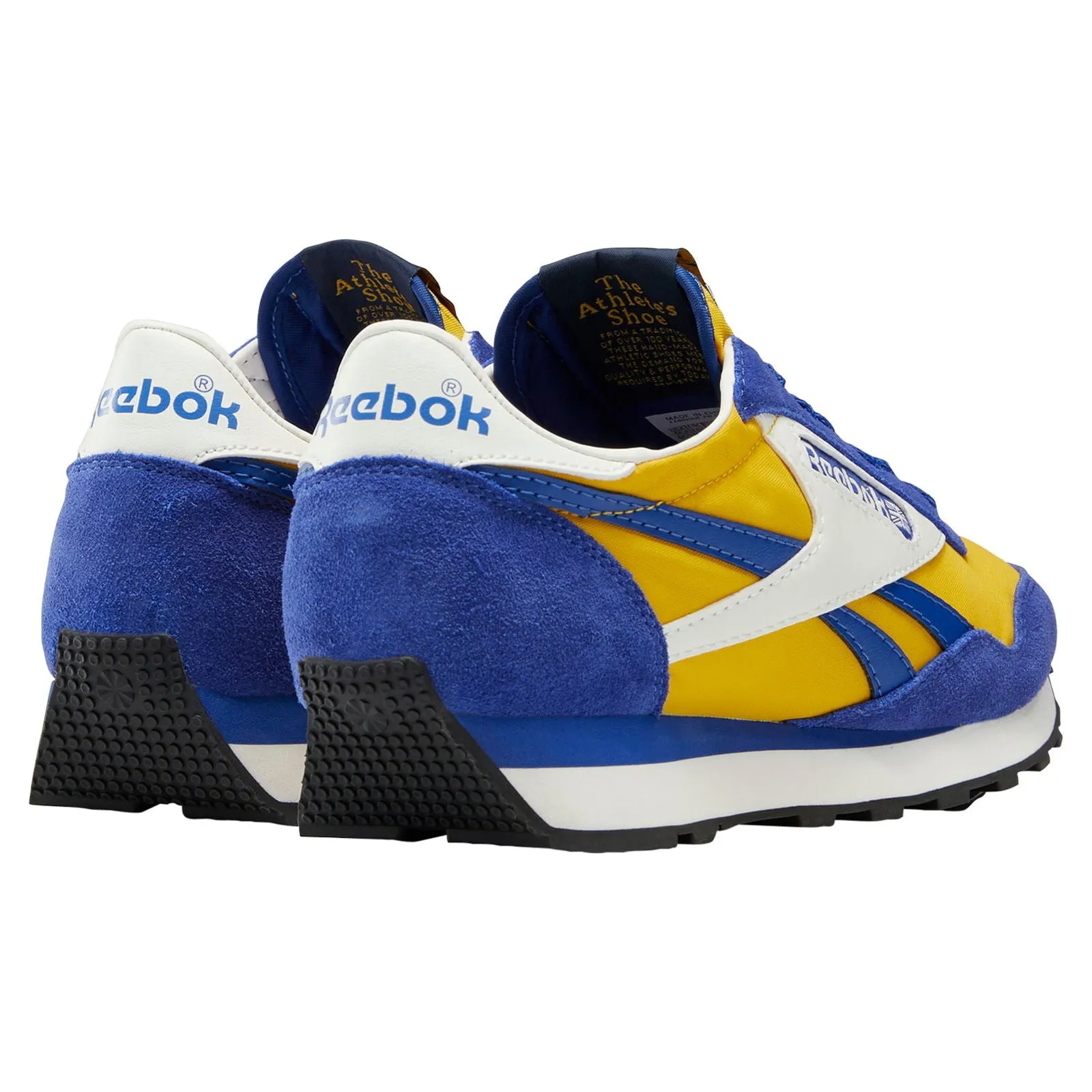 Reebok Classics Unisex Aztec AZ II Shoes - Yellow, Cobalt & Chalk