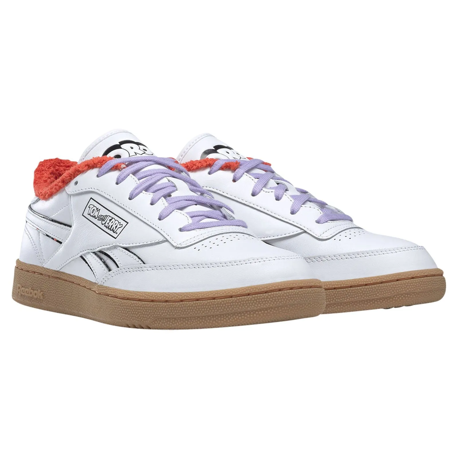 Reebok Classics x Tom & Jerry Club C Revenge Shoes 'Droopy' - White