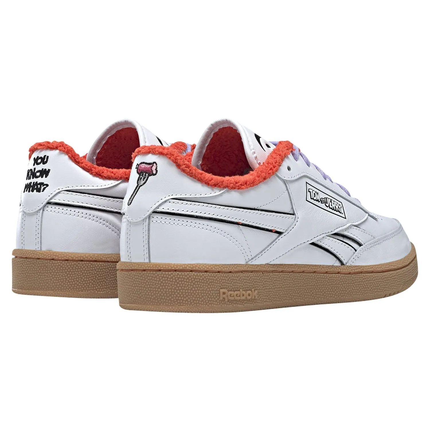 Reebok Classics x Tom & Jerry Club C Revenge Shoes 'Droopy' - White