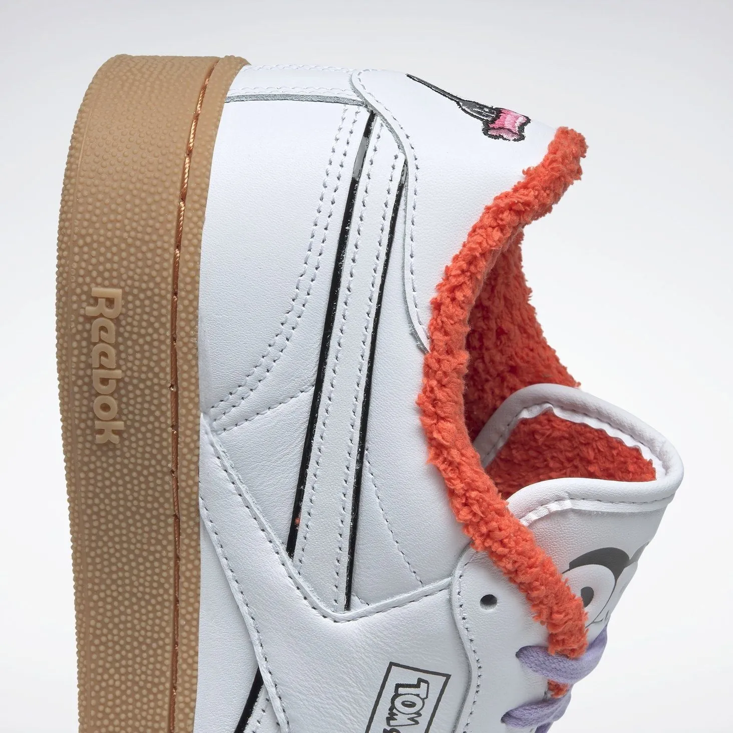 Reebok Classics x Tom & Jerry Club C Revenge Shoes 'Droopy' - White