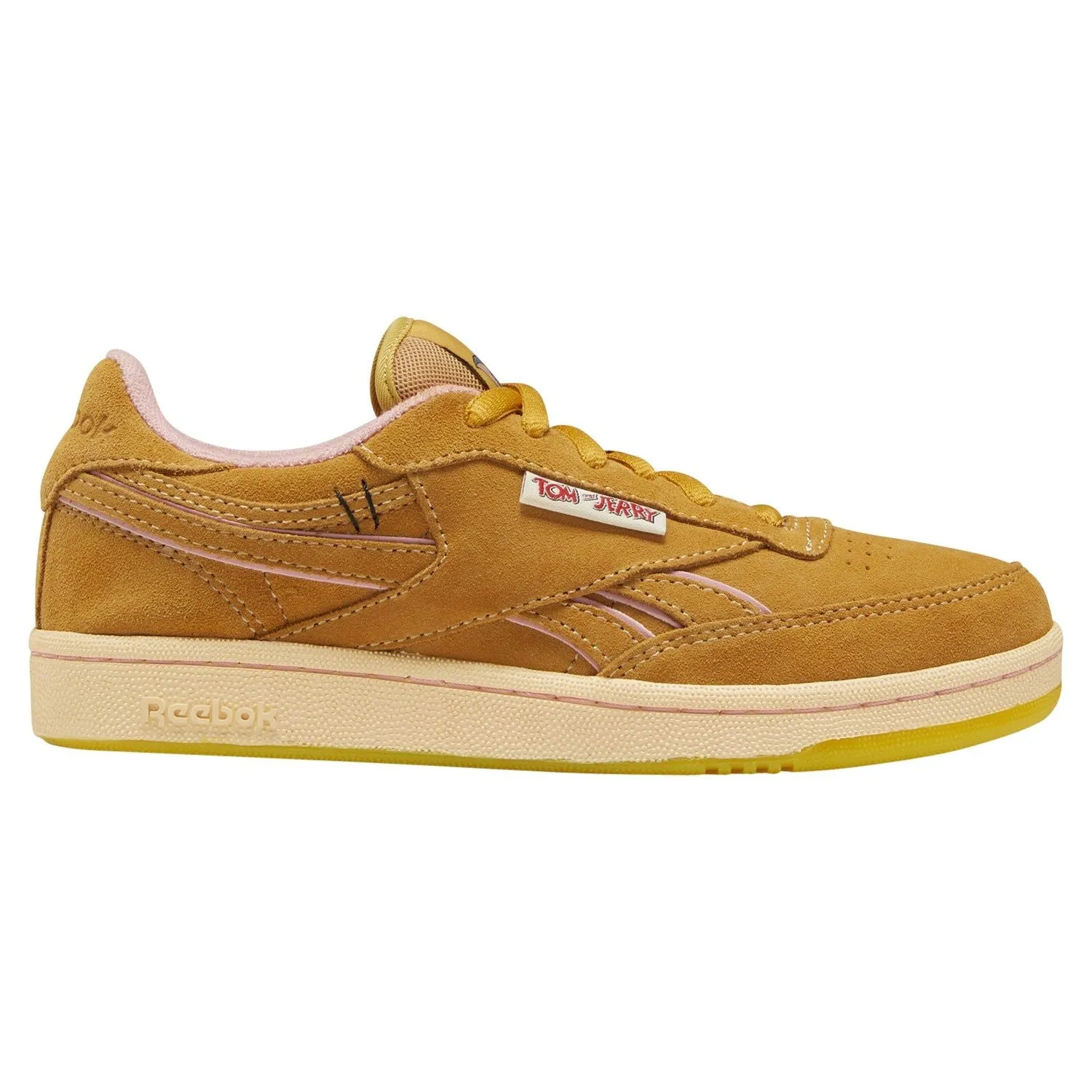 Reebok Junior Club C Revenge Tom & Jerry Shoes - Yellow