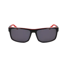 Retro Square Sunglasses - Black