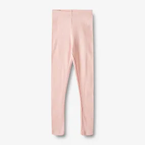 Rib Leggings Maddy - rose ballet