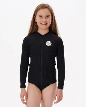 Ripcurl Premium Surf Long Sleeve Rash Vest Girls