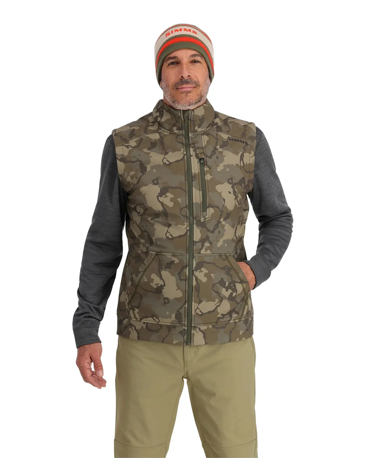 Rogue Fleece Vest - Regiment Camo Olive Drab