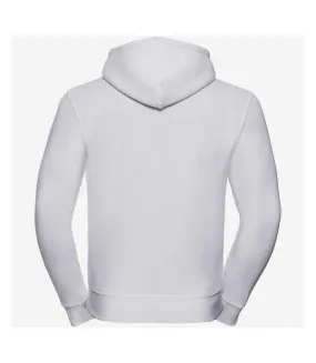 Russell Mens Authentic Full Zip Hooded Sweatshirt/Hoodie (White) - UTBC1499