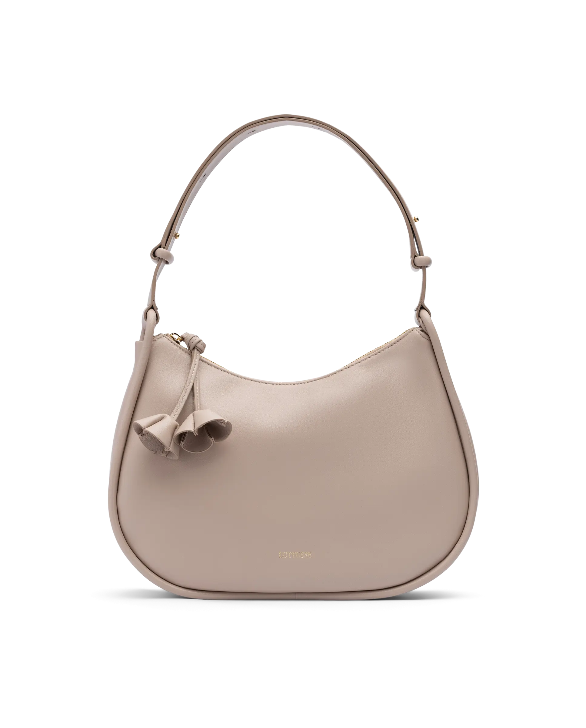 Serena Beige leather Serena Shoulder Bag