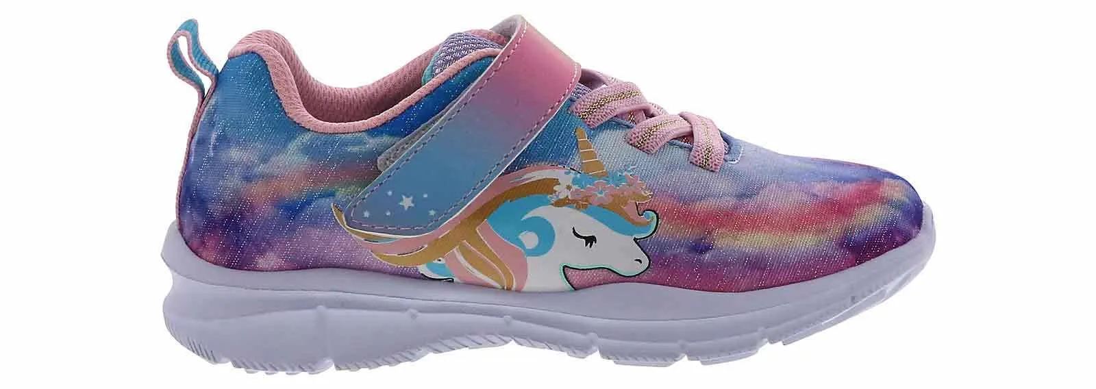 Shaq Misses Unicorn Dreamland AC Youth Girls’ (11-3) Running Shoe