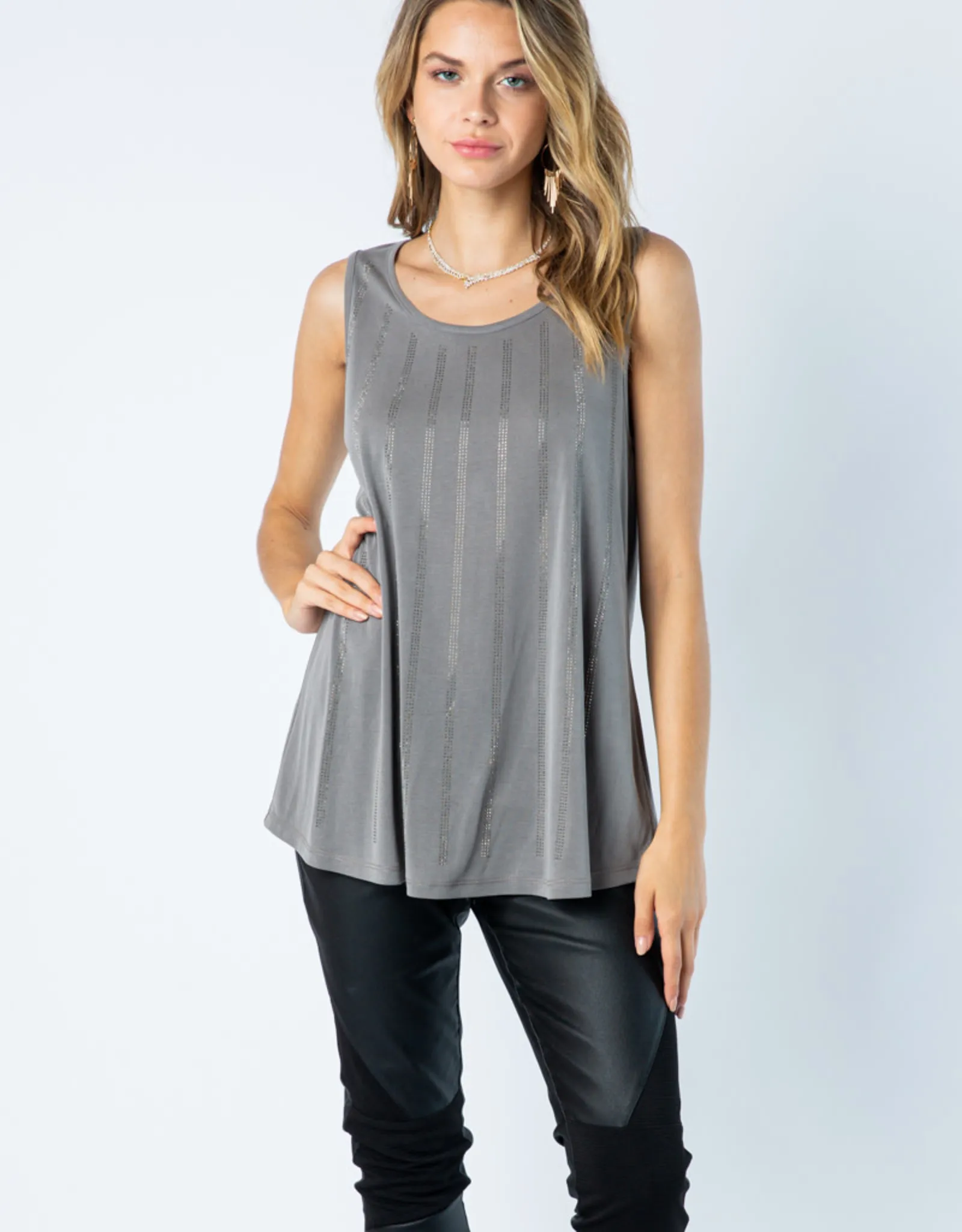   Sleeveless Stones Top