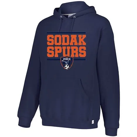 SoDak Russell Athletic Dri-Power Fleece Hoodie | Retired Logo