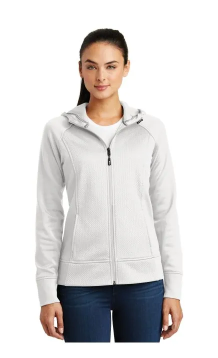 Sport-Tek LST295 DISCONTINUED Ladies Rival Tech Fleece Full-Zip Hooded Jacket