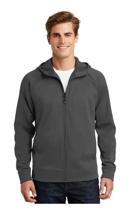 Sport-Tek ST295 DISCONTINUED Rival Tech Fleece Full-Zip Hooded Jacket