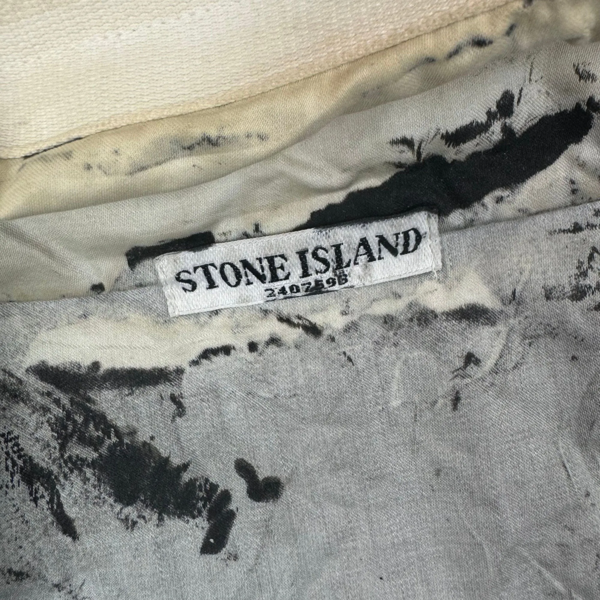 Stone Island 2011 Nylon Metal Hooded Bomber Jacket Grey Rare