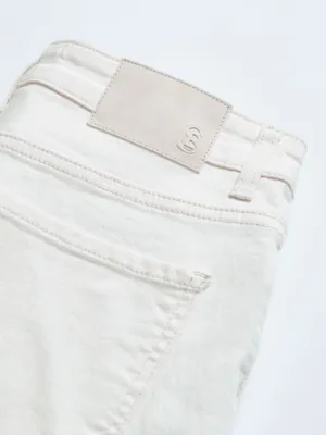 Studio Edit Ecru Slim Fit Jeans | Sale & Offers | George at ASDA