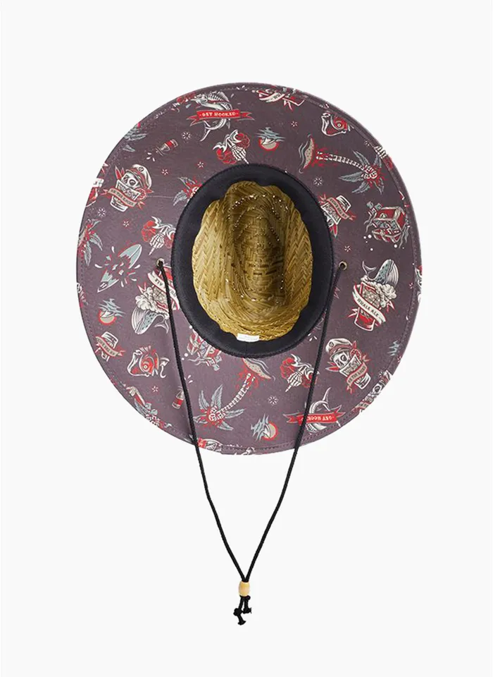 The Mad Hueys Hueys Tattoo Straw Hat