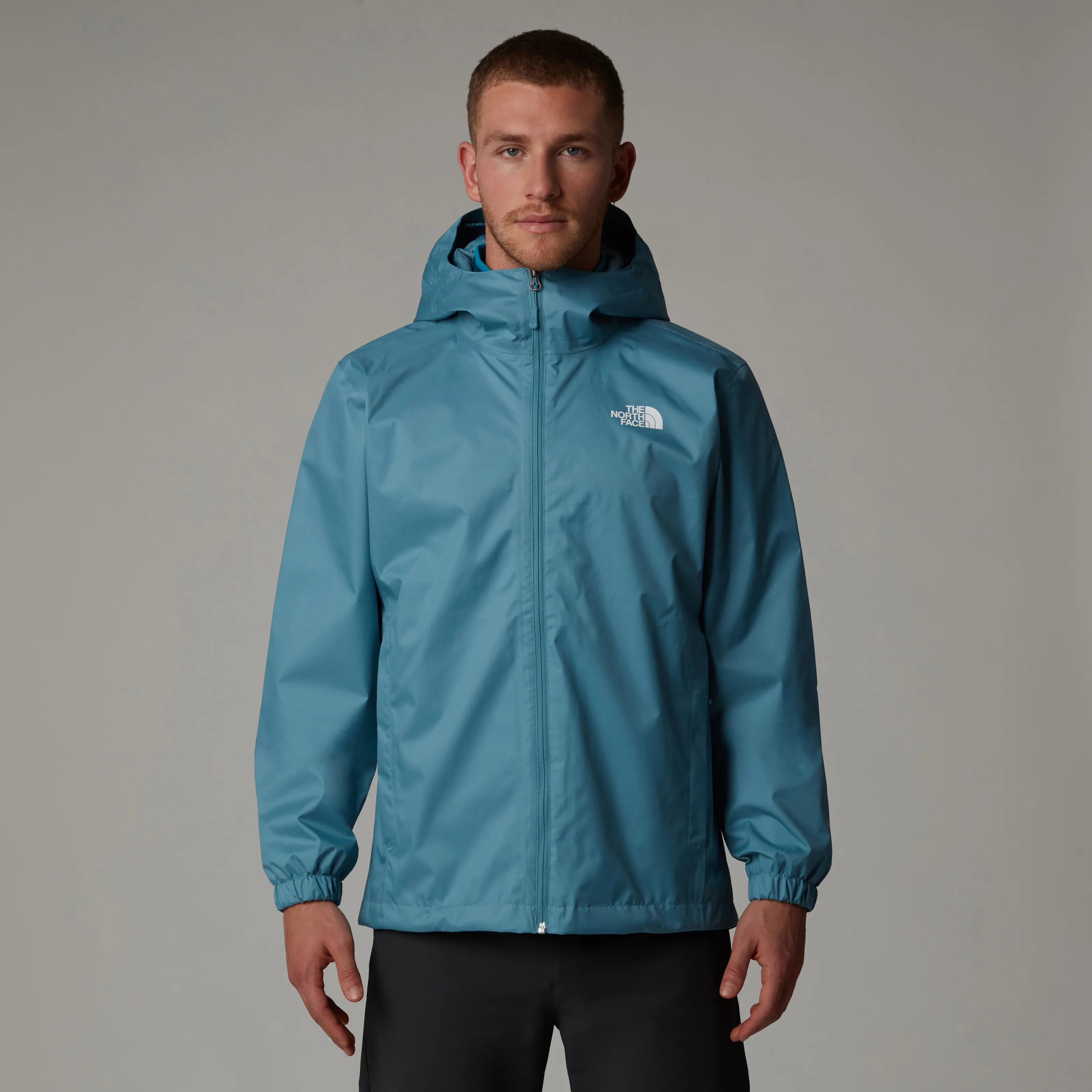 The North Face Men's Quest Hooded Jacket Algae Blue | Buy The North Face Men's Quest Hooded Jacket Algae Blue here | O