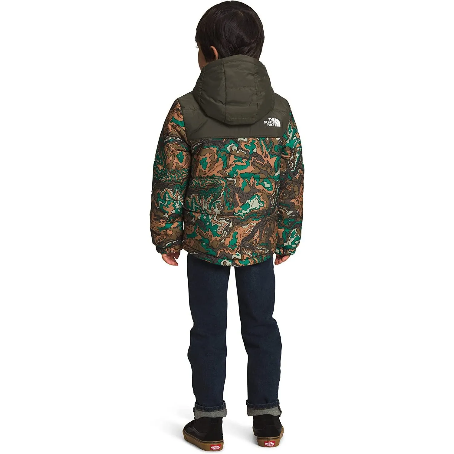 The North Face Reversible Mount Chimbo Full Zip Hooded Kids Jacket