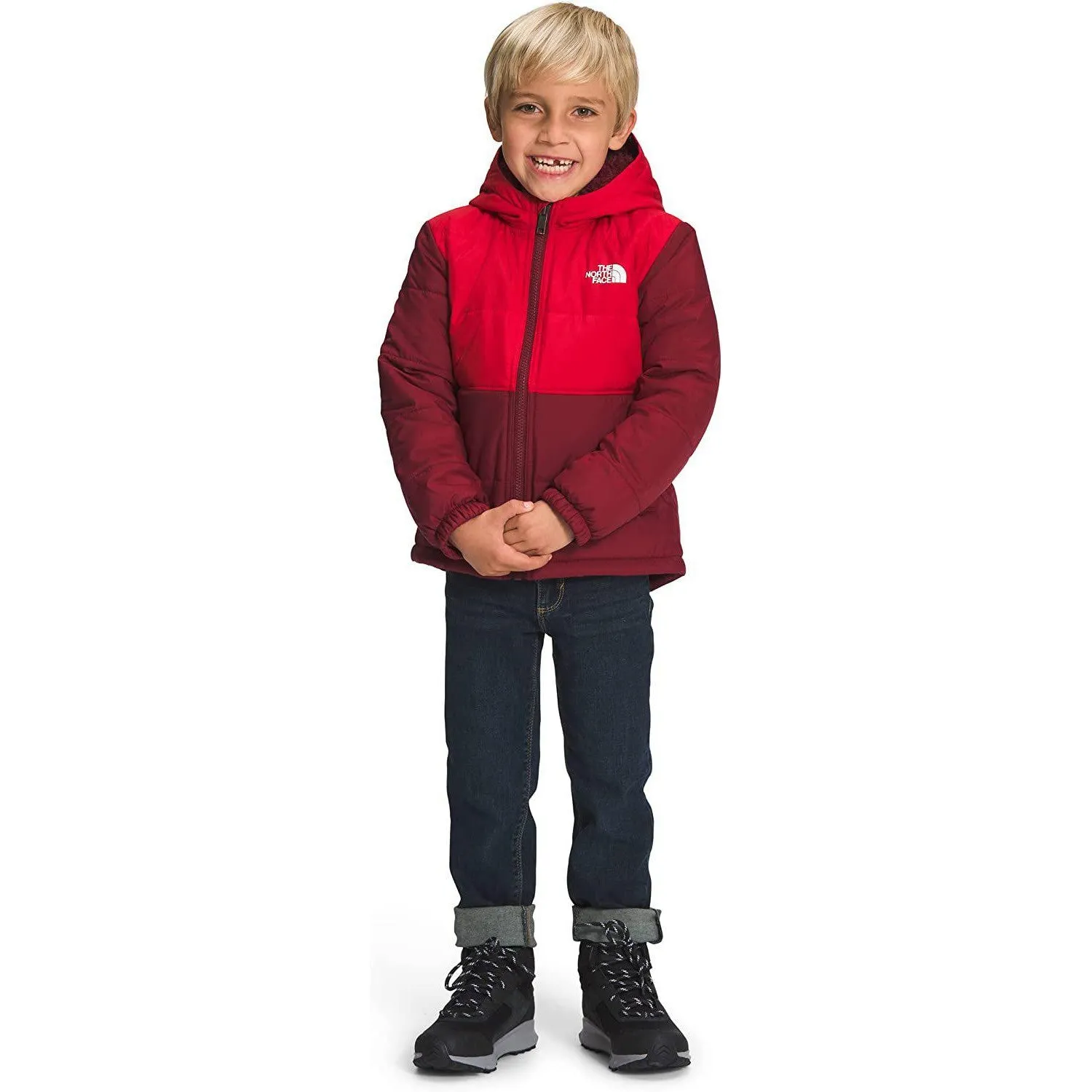 The North Face Reversible Mount Chimbo Full Zip Hooded Kids Jacket