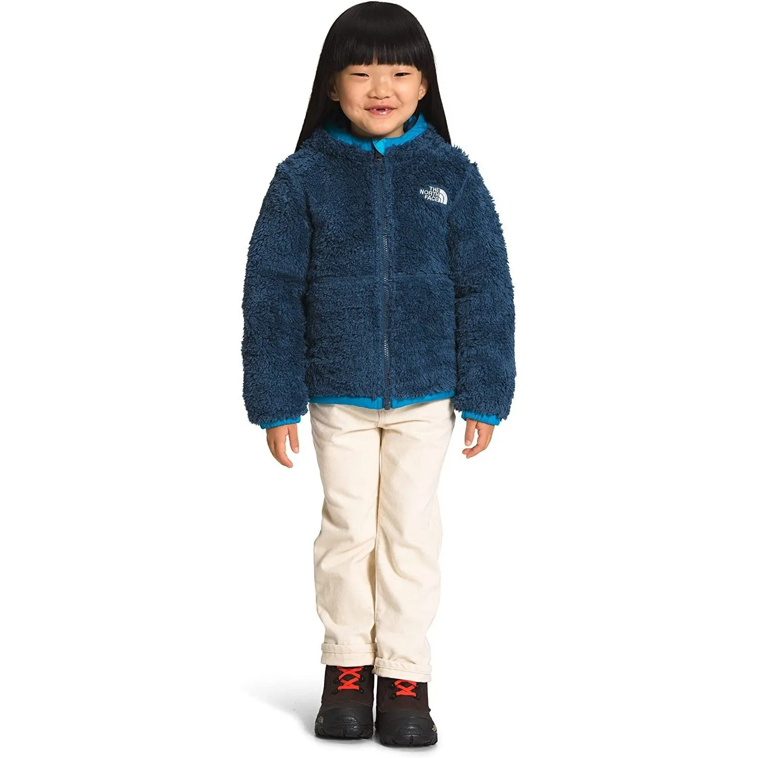 The North Face Reversible Mount Chimbo Full Zip Hooded Kids Jacket