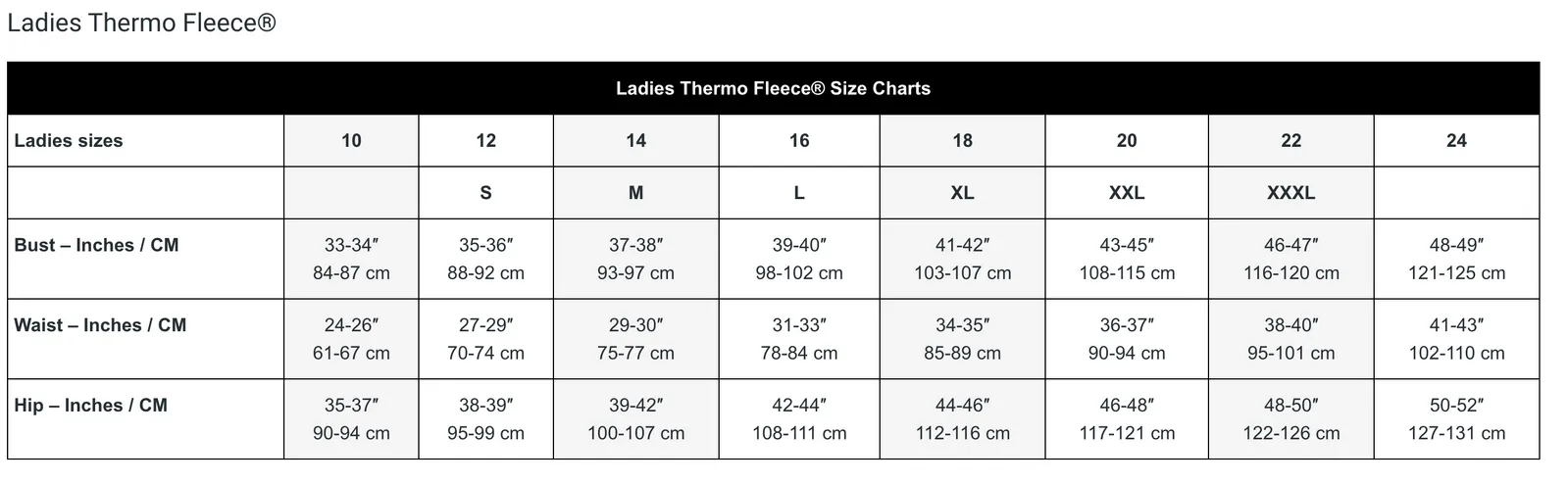 Thermo Fleece Ladies Sleeveless Vest Thermal Tank Top T Shirt- Natural