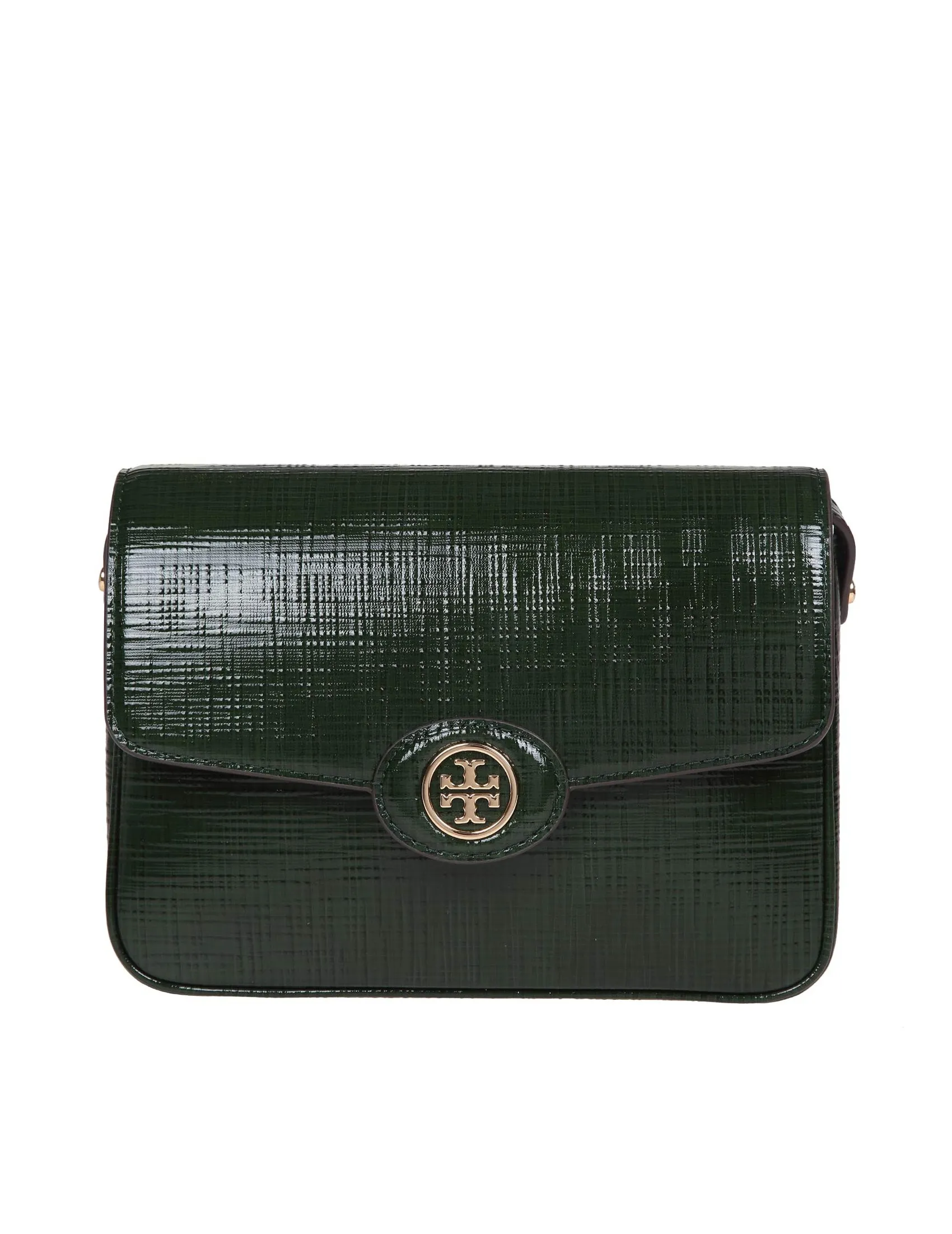 TORY BURCH ROBINSON SHOULDER BAG IN EMBOSSED LEATHER