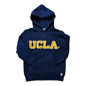 UCLA Block Boys 50/50 Fleece Pullover Navy Hoodie