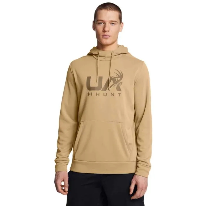 Under Armour Men's Armour Fleece Hunt Logo Hoodie