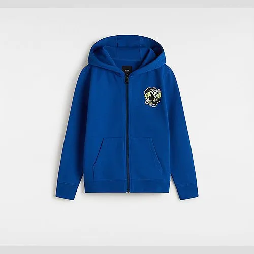 Vans LITTLE KIDS SK8 HI BALL PULLOVER HOODIE (2-8 YEARS) (TRBL) BLUE